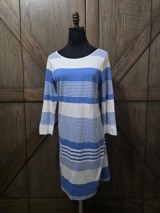 Lilly Pulitzer Dresses & Skirts - Lilly Pulitzer Blue and White Striped Dress